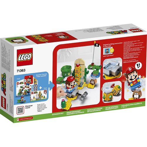  LEGO 슈퍼마리오 삼보노 도박 챌린지 71363 블록 장난감 
