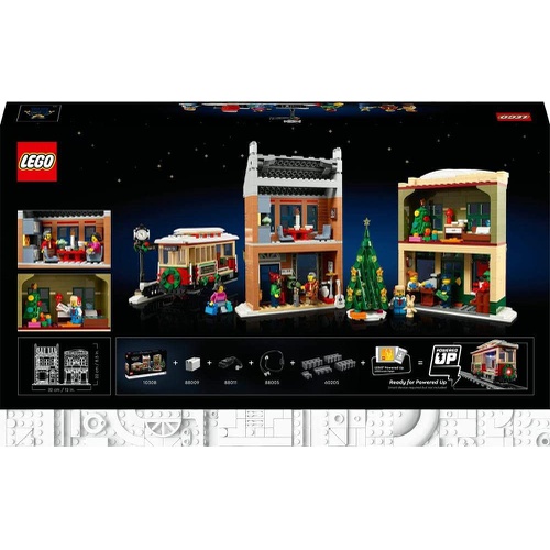  LEGO 크리스마스의 거리 10308 장난감 블록 