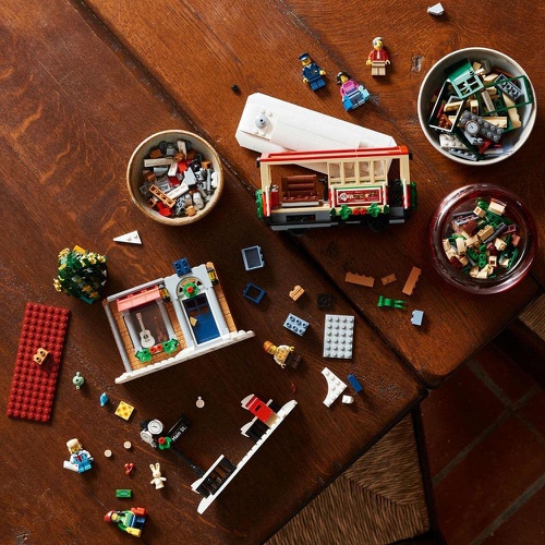  LEGO 크리스마스의 거리 10308 장난감 블록 