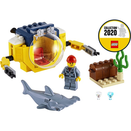  LEGO 시티 바다탐험대 소형잠수함 60263 장난감 블록