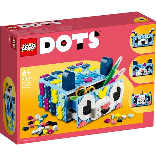  LEGO 도츠 애니멀 박스 41805 장난감 블록 