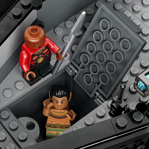  LEGO 슈퍼 히어로즈 마블 블랙 팬서 수상 결전 76214 장난감 블록