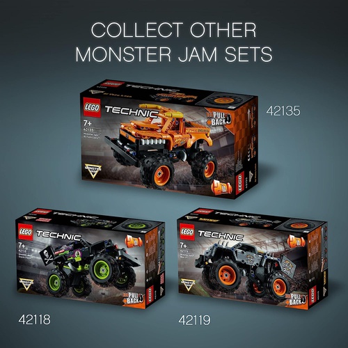  LEGO 테크닉 Monster Jam 메가로돈 (TM) 42134 장난감 블록 선물 트랙 STEM 교육