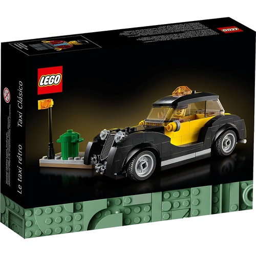  LEGO 빈티지 택시 40532 전용 조립세트 블록 장난감 