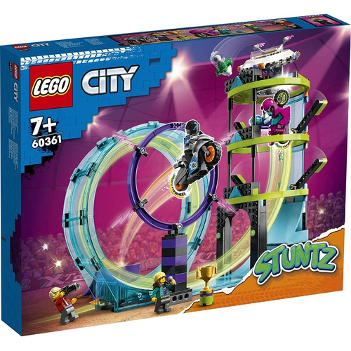  LEGO 시티 궁극의 스턴트 챌린지 60361 장난감 블록