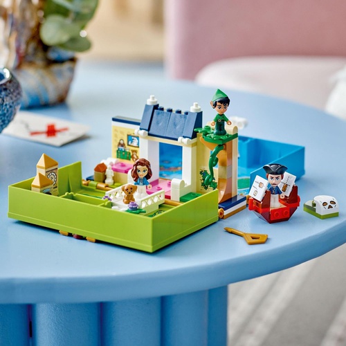  LEGO 디즈니 프린세스 피터팬과 웬디의 모험 스토리북 43220 장난감 블록