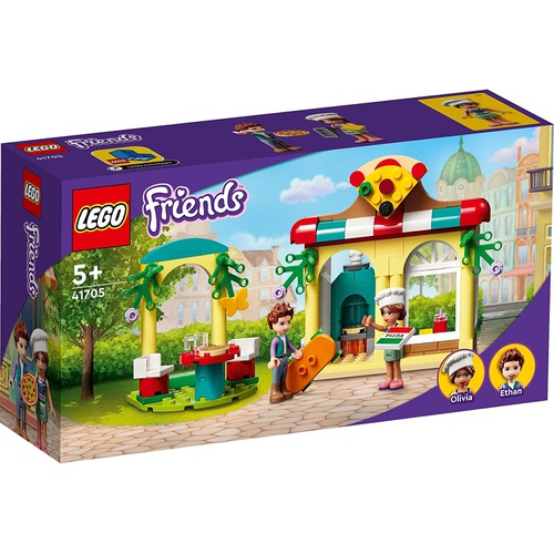  LEGO 프렌즈 하트레이크시티 피자집 41705 장난감 블록
