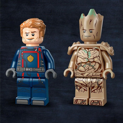  LEGO 슈퍼 히어로즈 마블 가디언즈 오브 갤럭시의 비밀기지 76253 장난감 블록