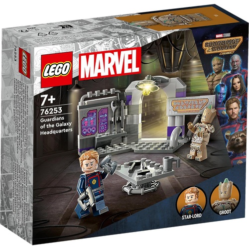  LEGO 슈퍼 히어로즈 마블 가디언즈 오브 갤럭시의 비밀기지 76253 장난감 블록