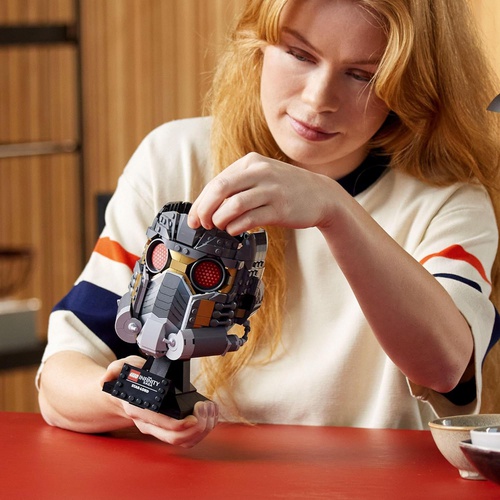  LEGO 슈퍼 히어로즈 마블 스타 로드 헬멧 76251 장난감 블록