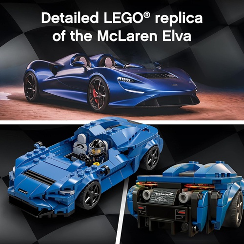  LEGO 스피드 챔피언 맥라렌 Elva 76902 장난감 블록 