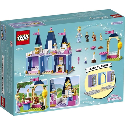  LEGO 디즈니 프린세스 신데렐라의 성 43178 블록 장난감