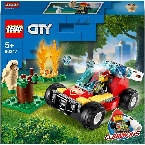  LEGO 시티 숲불 60247 블록 장난감