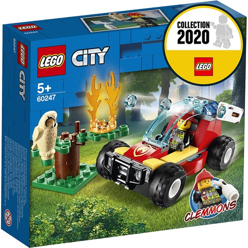  LEGO 시티 숲불 60247 블록 장난감