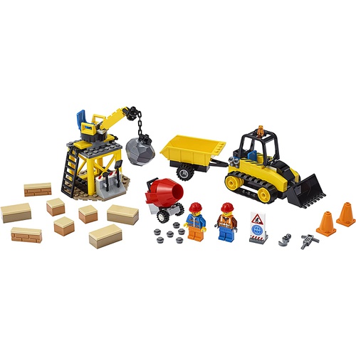  LEGO 시티 공사장 불도저 60252 장난감 블록 