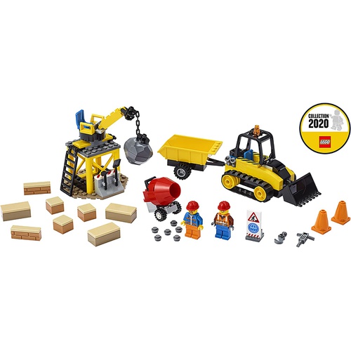  LEGO 시티 공사장 불도저 60252 장난감 블록 