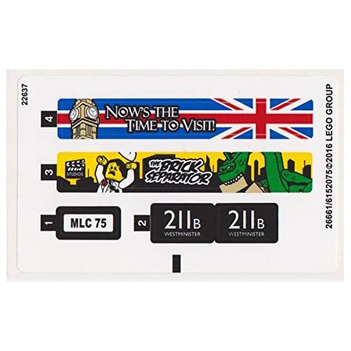  LEGO 크리에이터 런던 버스 40220 블록 장난감 
