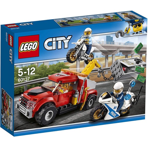  LEGO CITY 금고 걸레보 렉카차 60137 블록 장난감
