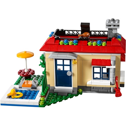  LEGO 크리에이터 풀사이드 휴일 31067 블록 장난감