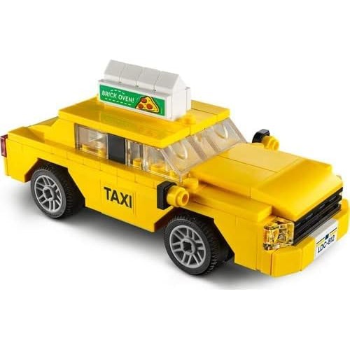  LEGO 크리에이터 옐로우 택시 40468 블록 장난감