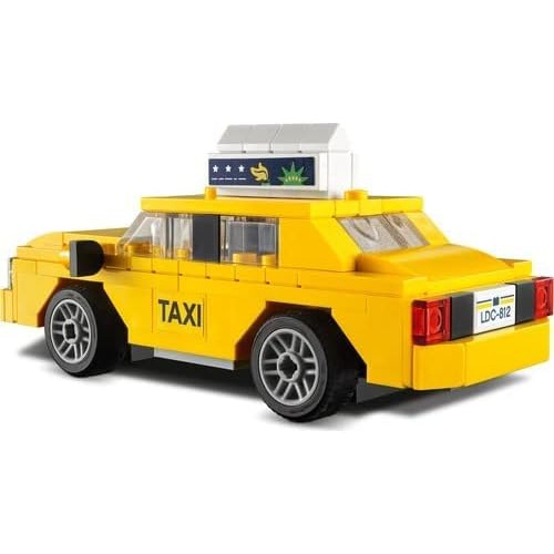  LEGO 크리에이터 옐로우 택시 40468 블록 장난감