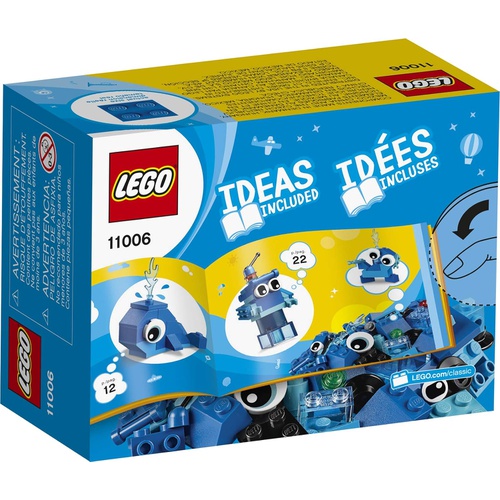  LEGO 클래식 파랑 아이디어 박스 11006 장난감 블록