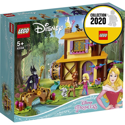  LEGO 디즈니프린세스 오로라공주숲의 오두막 43188 블록 장난감