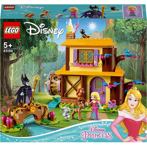  LEGO 디즈니프린세스 오로라공주숲의 오두막 43188 블록 장난감