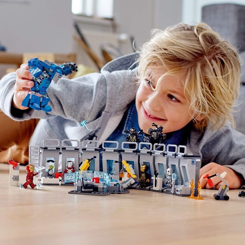  LEGO 슈퍼 히어로즈 아이언맨의 홀 오브 아머 76125 블록 장난감