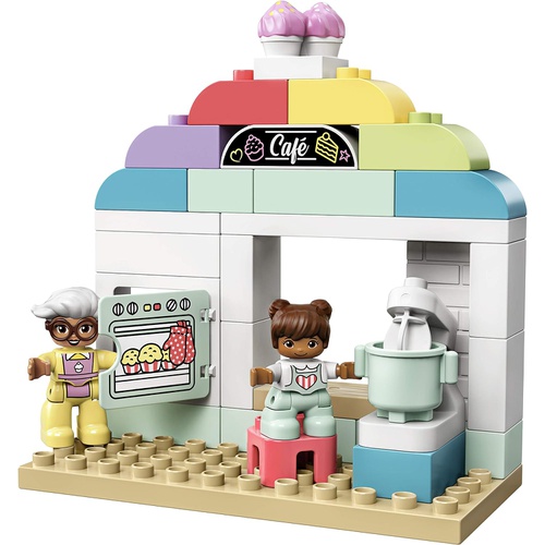  LEGO 듀프로마을 빵집 10928 블록 장난감