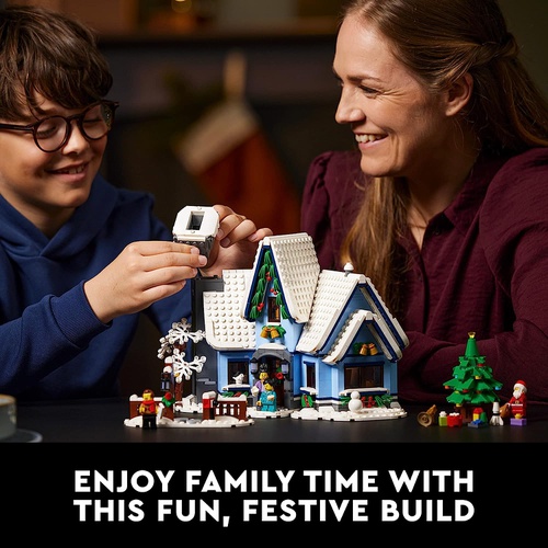 LEGO 산타 방문 10293 장난감 블록