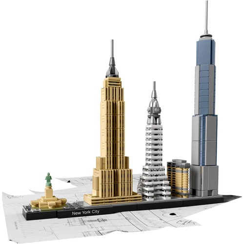  LEGO Architecture New York City 21028 6135673 장난감 블록 