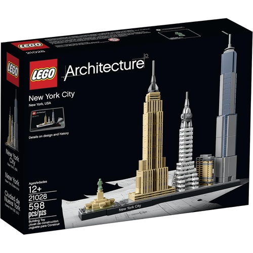  LEGO Architecture New York City 21028 6135673 장난감 블록 