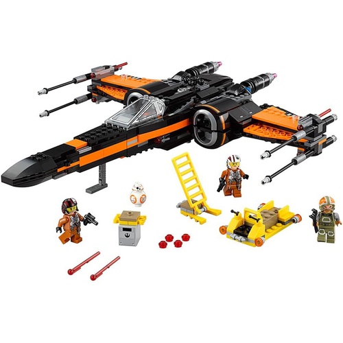  LEGO Star Wars Poes X Wing Fighter 75102 장난감 블록 