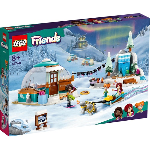  LEGO 프렌즈 겨울 이글루 놀이 41760 장난감 블럭