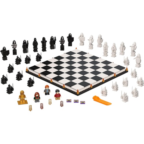  LEGO 해리포터 호그와트 마법사 체스 76392 장난감 블록