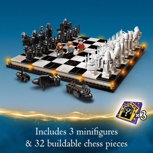  LEGO 해리포터 호그와트 마법사 체스 76392 장난감 블록