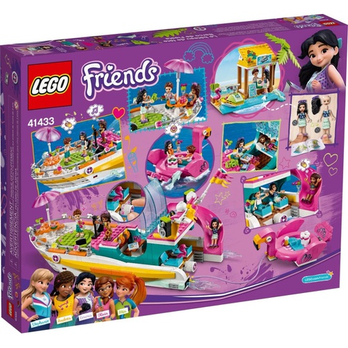  LEGO 프렌즈 파티보트 41433 장난감 블록 