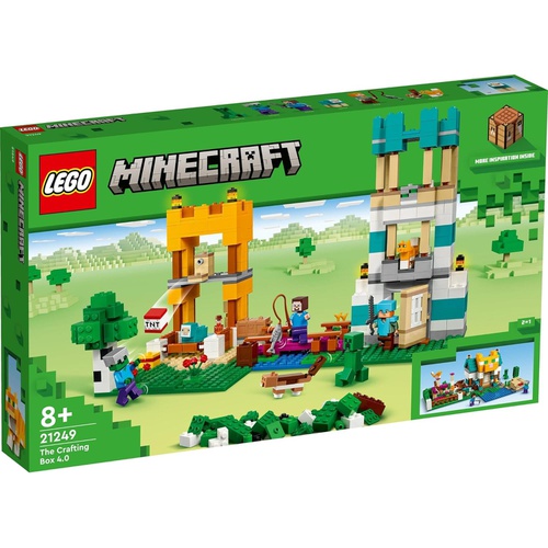 LEGO 마인크래프트 크래프트 박스4.0 21249 장난감 블록 