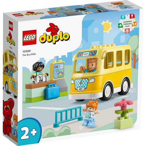  LEGO 듀프로의 거리 스쿨버스 10988 장난감 블럭