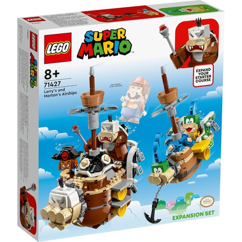  LEGO 슈퍼마리오 래리와 모튼 노비센칸 71427 장난감 블록