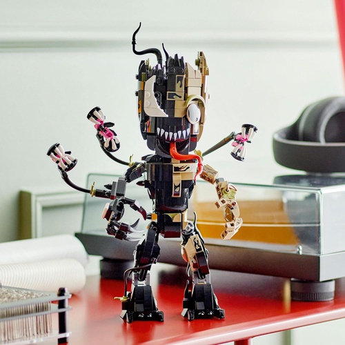  LEGO 슈퍼 히어로즈 베놈화 된 그루트 76249 장난감 블록