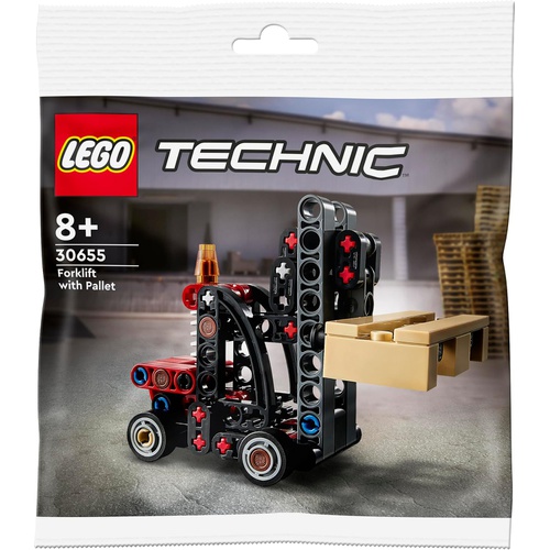  LEGO 테크닉 지게차 미니 세트 30655 장난감 블록