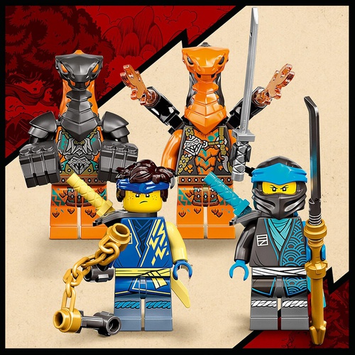  LEGO 닌자고 제이와 냐의 닌자 레이스카 EVO 71776 장난감 블록