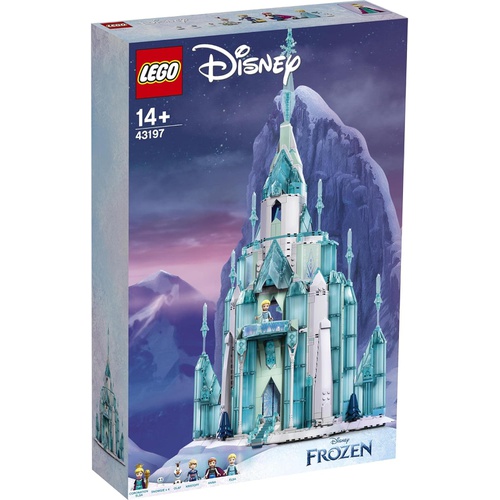  LEGO 디즈니 프린세스 엘사의 아이스캐슬 43197 장난감 블럭 