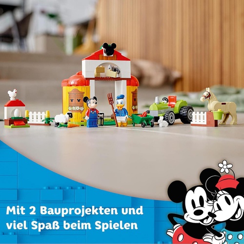  LEGO 미키&도널드의 농장 10775 블록 장난감 
