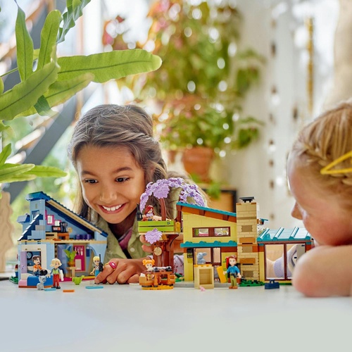  LEGO 프렌즈 올리와 페이즐리의 집 장난감 블록 42620