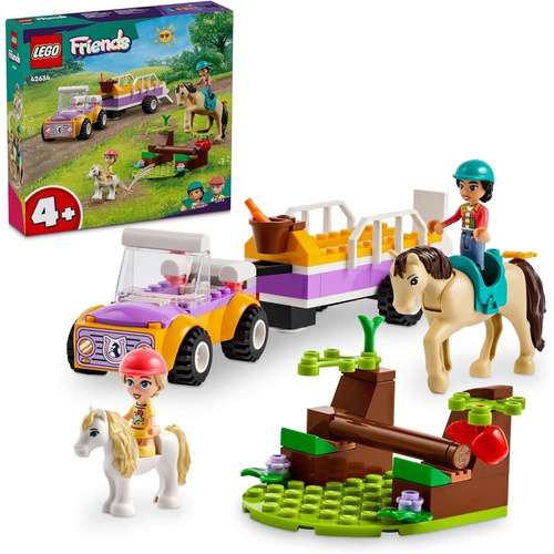  LEGO 프렌즈 조랑말 트레일러 블록 장난감 42634