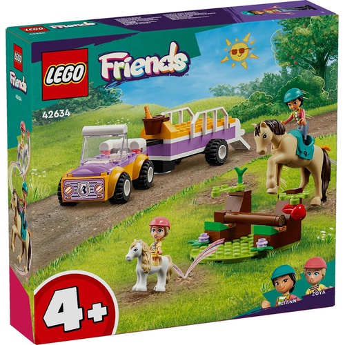  LEGO 프렌즈 조랑말 트레일러 블록 장난감 42634