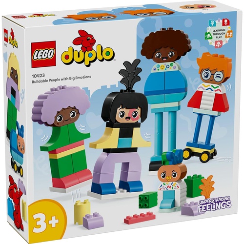  LEGO 듀프로 거리 여러 가지 얼굴과 기분 스페셜 장난감 블럭 10423